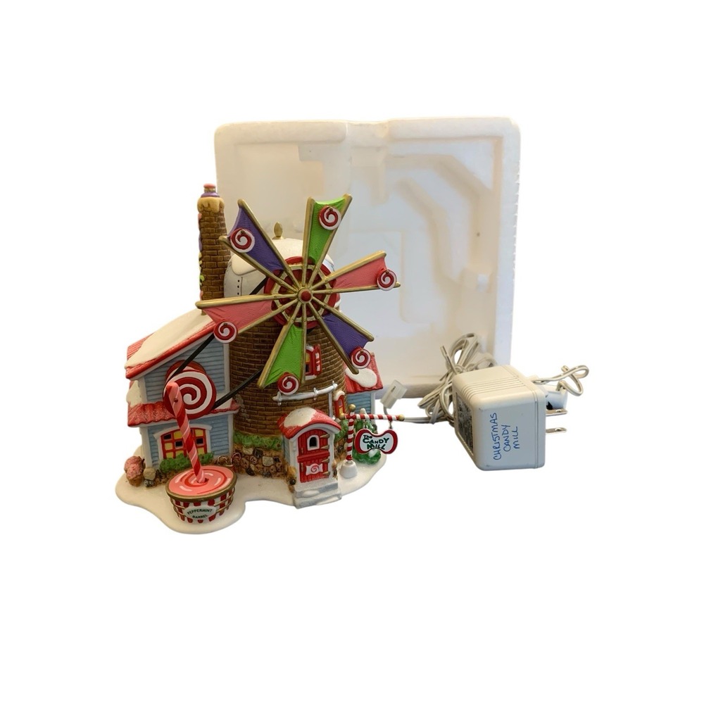 2003 Department 56 North Pole Series #56.56762 The Christmas Candy Mill
